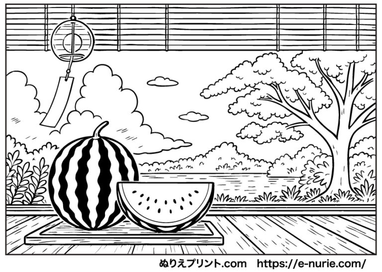 ぬり 絵夏 | 塗り絵 無料 高齢者 | 太陽とひまわり畑 ぬりえ | WXINV